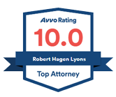 Avvo Rating 10.0 | Robert Hagen Lyons | Top Attorney